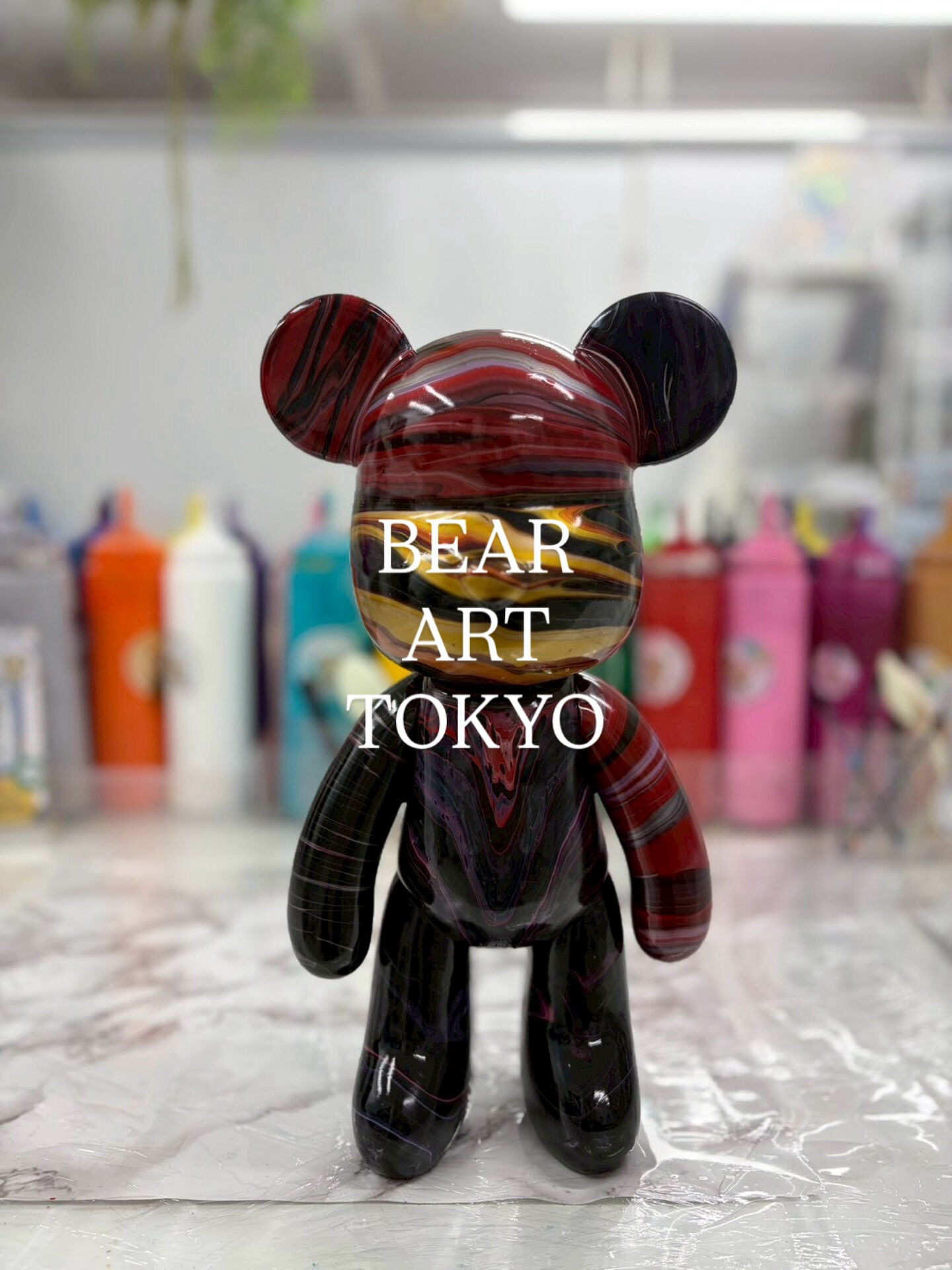 な！なんだ！この美しすぎるクマさん‼️🧸✨製作者のセンスが爆